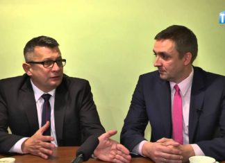 2014.11.18 – Poparcie kandydata na prezydenta Grzegorza Kiełb przez Kazimierza Skóra