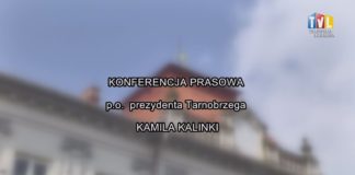 2018.03.15 – KONFERENCJA PRASOWA P.O. PREZYDENTA TARNOBRZEGA KAMILA KALINKI