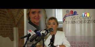 2018.08.27 – KONFERENCJA PRASOWA KANDYDATKI NA PREZYDENTA TARNOBRZEGA ELŻBIETY MIERNIK-KRUKURKI