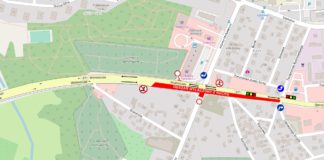 Zmiana organizacji ruchu na skrzyżowaniu ulic Wisłostrada, Sikorskiego i Mickiewicza