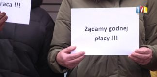 PROTEST W TARNOBRZESKIM SĄDZIE