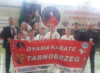 ZAWODNICY TARNOBRZESKIEGO KLUBU OYAMA KARATE ZDOBYLI DWA MEDALE MISTRZOSTW POLSKI W KUMITE
