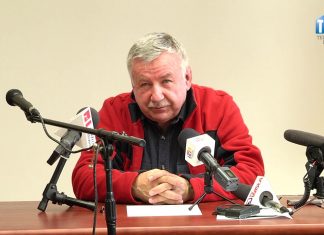 2019.05.24 – SYTUACJA KRYZYSOWA NA TERENIE POWIATU TARNOBRZESKIEGO – KONFERENCJA PRASOWA