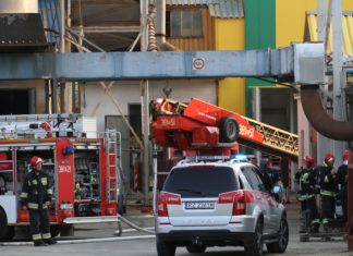 Wybuch i pożar w Zakładach Chemicznych “Siarkopol” w Tarnobrzegu