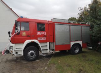 NOWODĘBSCY DRUHOWIE OTRZYMALI WÓZ STRAŻACKI