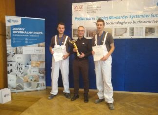 SUKCES UCZNIÓW “BUDOWLANKI” NA TURNIEJU SYSTEMÓW SUCHEJ ZABUDOWY