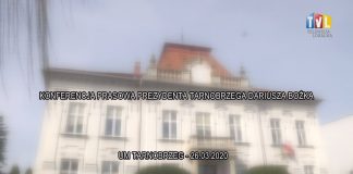 2020.03.26: KONFERENCJA PRASOWA PREZYDENTA MIASTA TARNOBRZEGA – DARIUSZA BOŻKA