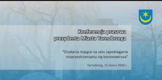 2020.03.11 – KONFERENCJA PRASOWA PREZYDENTA MIASTA TARNOBRZEGA – “DZIAŁANIA MAJĄCE NA CELU ZAPOBIEGANIE ROZPRZESTRZENIANIU SIĘ KORONOWIRUSA”