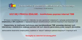 UCZ SIĘ I PRACUJ ZDALNIE – komfortowo poprzez internet TSM