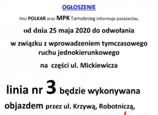 2020.05.25 – UWAGA! OBJAZD