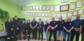 2020.07.02 – BRIEFING PRASOWY PREZYDENTA TARNOBRZEGA DARIUSZA BOŻKA I KOMENDANTA MIEJSKIEGO OSP WOJCIECHA ZIOŁO