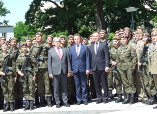 2020.07.05 – PREZYDENT ANDRZEJ DUDA NA WOJSKOWYCH UROCZYSTOŚCIACH W NOWEJ DĘBIE