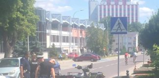 2020.08.02 – NIEFORTUNNY WYPADEK POLICJANTA