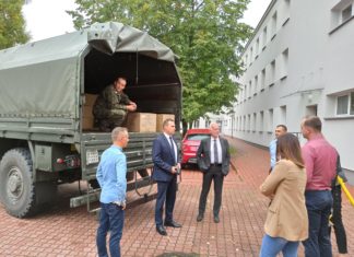 2020.09.09 – TARNOBRZEG. TYSIĄCE MASECZEK I TERMOMETRY DLA SZKÓŁ