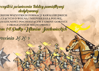 OKO REPORTERA Z DN. 23 PAŹDZIERNIKA 2020 – ODSŁONIĘCIE TABLICY PAMIĘCI UŁANÓW JAZŁOWIECKICH