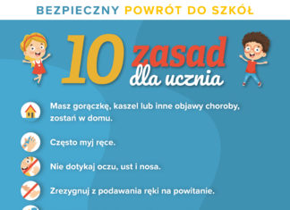 KORONAWIRUS. INFORMACJE DLA UCZNIÓW