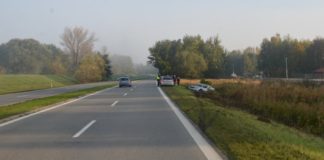 2020.10.21 – KIEROWCA AUDI UCZESTNIKIEM WYPADKU DROGOWEGO