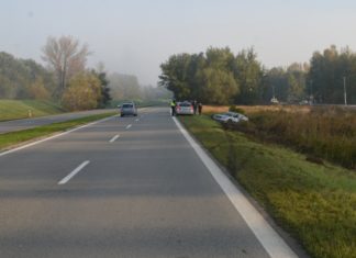 2020.10.21 – KIEROWCA AUDI UCZESTNIKIEM WYPADKU DROGOWEGO