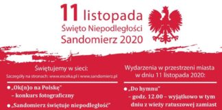 2020.11.09 – SANDOMIERSKIE PROPOZYCJE OBCHODÓW ROCZNICY NIEPODLEGŁOŚCI