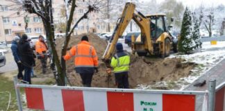 2020.11.29 – AWARIA WODOCIĄGU W NOWEJ DĘBIE