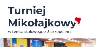 TURNIEJ MIKOŁAJKOWY W TENISIE STOŁOWYM. ZGŁOŚ SWÓJ UDZIAŁ!