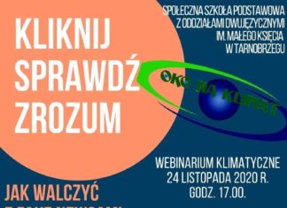 WEBINARIUM KLIMATYCZNE. WEŹ UDZIAŁ!