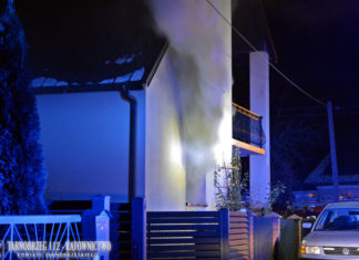 2020.12.04 – NOCNY POŻAR DOMU W SUCHORZOWIE