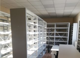 2020.12.03 – BIBLIOTEKA W DĄBROWICY Z NOWOCZESNYM WYPOSAŻENIEM