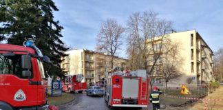 2020.12.05 – POŻAR INSTALACJI ELEKTRYCZNEJ