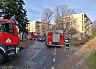 2020.12.05 – POŻAR INSTALACJI ELEKTRYCZNEJ