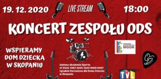 2020.12.19 – ZAPRASZAMY NA KONCERT ZESPOŁU ODS