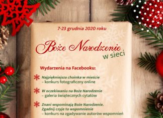 2020.12.10 – SANDOMIERSKIE CENTRUM KULTURY ZAPRASZA NA BOŻE NARODZENIE W SIECI