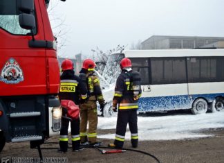 2020.12.20 – POŻAR AUTOBUSU
