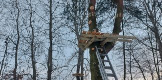 2021.01.16 – PARK LINOWY NAD JEZIOREM. RUSZYŁ MONTAŻ