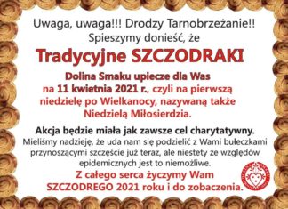 2021.01.05 – SZCZODRAKI BĘDĄ, ALE W KWIETNIU