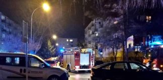 2021.01.22 – POŻAR NA OSIEDLU SKALNA GÓRA W TARNOBRZEGU!