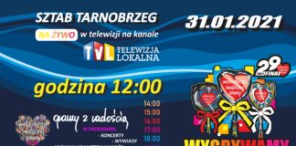2021.01.28 – GRAMY Z RADOŚCIĄ! 29. FINAŁ WOŚP W TARNOBRZEGU NA ŻYWO W TVL