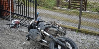 2021.01.07 – NIEBEZPIECZNA JAZDA MOTOCYKLISTY MOGŁA DOPROWADZIĆ DO TRAGEDII