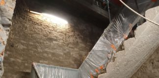 2021.02.26 – REMONT WIEŻY STRAŻACKIEJ W DĄBROWICY