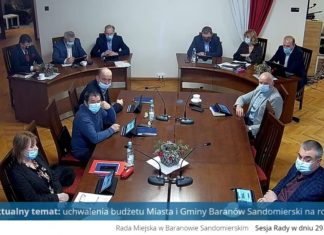 2021.02.02 – BUDŻET NA ROK 2021 W BARANOWIE SANDOMIERSKIM UCHWALONY