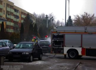 2021.02.23 – PORANNY POŻAR SAMOCHODU