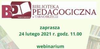 2021.02.17 – BIBLIOTEKA ZAPRASZA NA WEBINARIUM