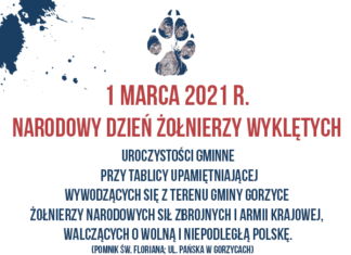 2021.02.23 – NARODOWY DZIEŃ ŻOŁNIERZY WYKLĘTYCH W GORZYCACH
