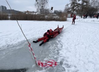 2021.02.03 – ĆWICZENIA RATOWNICTWA LODOWEGO