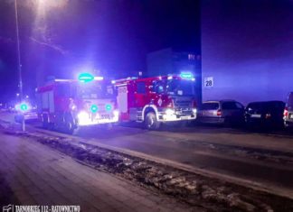 2021.02.26 – NOWA DĘBA: POŻAR W MIESZKANIU