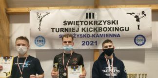 2021.03.15 – III ŚWIĘTOKRZYSKI TURNIEJ KICKBOXINGU. REPREZENTANCI TARNOBRZEGA Z MEDALAMI!