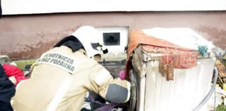 2021.03.22 – SKOPANIE. POŻAR PRALKI W JEDNYM Z MIESZKAŃ