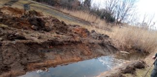 2021.03.19 – NAGNAJÓW. ZNIKNĘŁO ROZLEWISKO PRZY ZAKŁADOWEJ