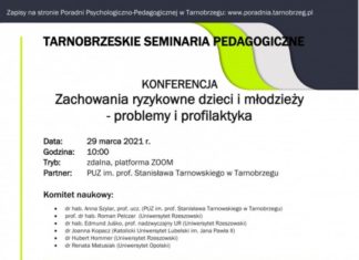 2021.03.23 – RUSZAJĄ TARNOBRZESKIE SEMINARIA PEDAGOGICZNE