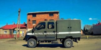 2021.04.02 – STRAŻACY ZABEZPIECZYLI ZNALEZIONY NIEWYBUCH